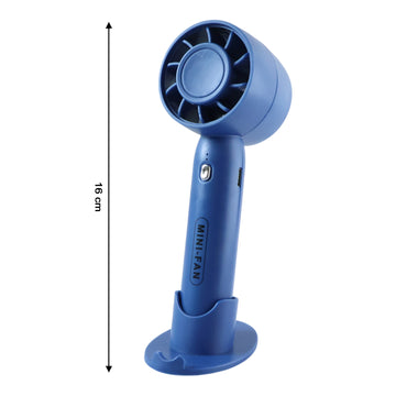 Rechargeable Mini Handheld Fan – Portable Personal Cooling - Crispix 