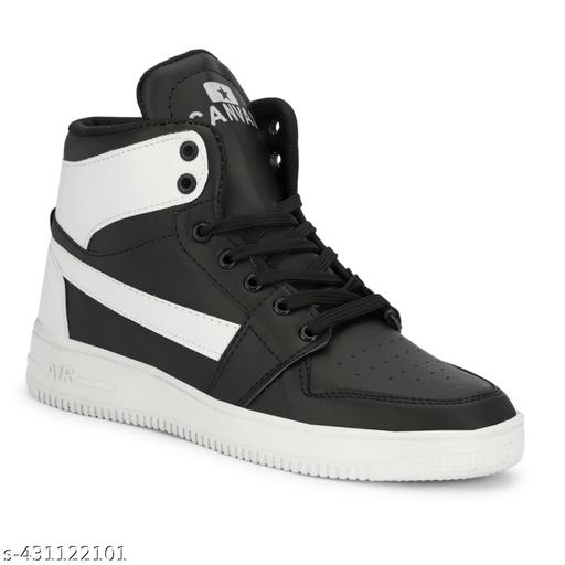 Letest Stylish Casual Party Wear Sneakers For Men & Boy(White) - Crispix 