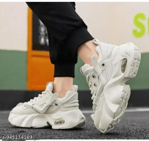 Latest New Trending casual white outdoor snacker  Sports shoe for man - Crispix 