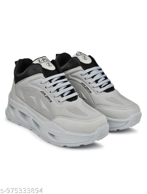 men's trending laetst stylish sneaker sports shoes  lightweight shoes | comfortable shoes | lace up shoes | boys shoes | casual shoes | workout shoes |  - Crispix 