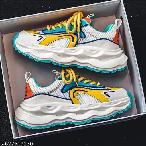 Men Stylish Multicolor Walking Sports  Casual Sneaker - Crispix 
