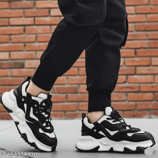 Casual Shoe for Men|Stylish Shoe|Sporty Lace-Up Design|Sneakers  - Crispix 