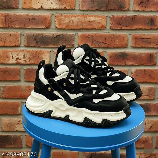 Casual Shoe for Men|Stylish Shoe|Sporty Lace-Up Design|Sneakers  - Crispix 