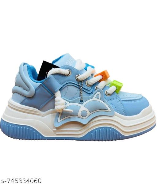 Stylish Shoe|Sporty Lace-Up Design|Sneakers  - Crispix 