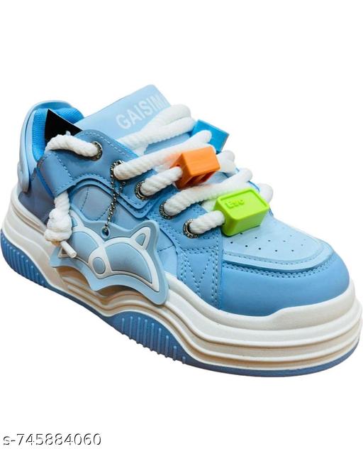 Stylish Shoe|Sporty Lace-Up Design|Sneakers  - Crispix 