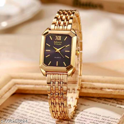 Luxury Analog Golden Vintage Watch - Crispix 