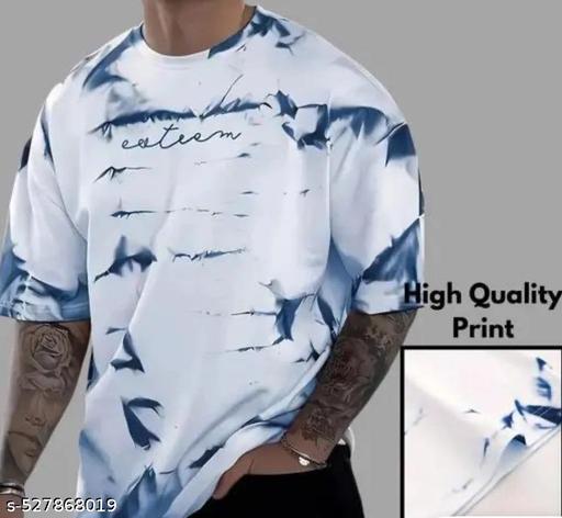 Unique Design Cool Printed Tshirt for men  - Crispix 