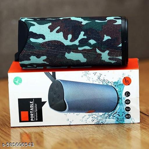 Portable Wireless Mobile Speaker with FM Radio, Memory Card Slot, USB Pen Drive Slot 10VV Bluetooth Speaker - Crispix 