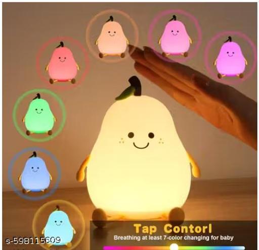 Cute Pear 7  Changing  Nursery Night Light for Kids - Crispix 