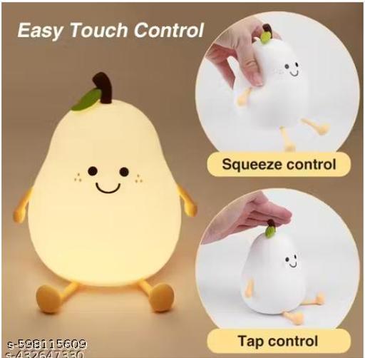 Cute Pear 7  Changing  Nursery Night Light for Kids - Crispix 