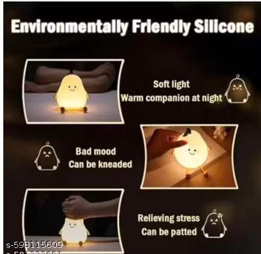 Cute Pear 7  Changing  Nursery Night Light for Kids - Crispix 