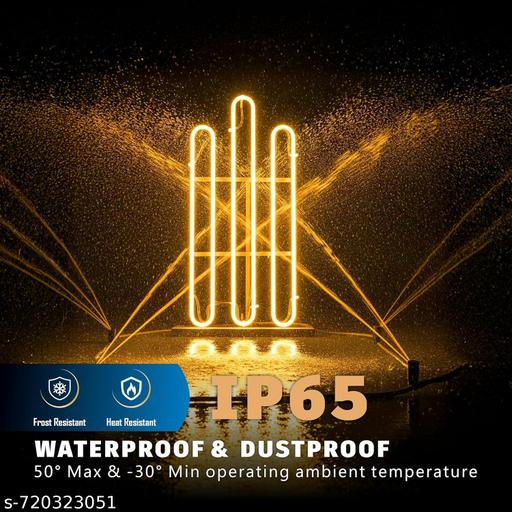 16.4 Feet Neon LED Strip Light with 12V Adapter | Cuttable Flexible Waterproof Rope Light for Wall Decor - Crispix 