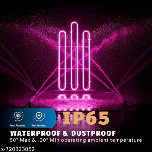 16.4 Feet Neon LED Strip Light with 12V Adapter | Cuttable Flexible Waterproof Rope Light for Wall Decor - Crispix 