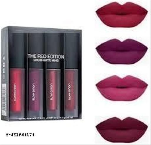 Trendy Combo of Straightener with 4lipsticks and 1 eyeliner | Combo of 6 Items|  - Crispix 