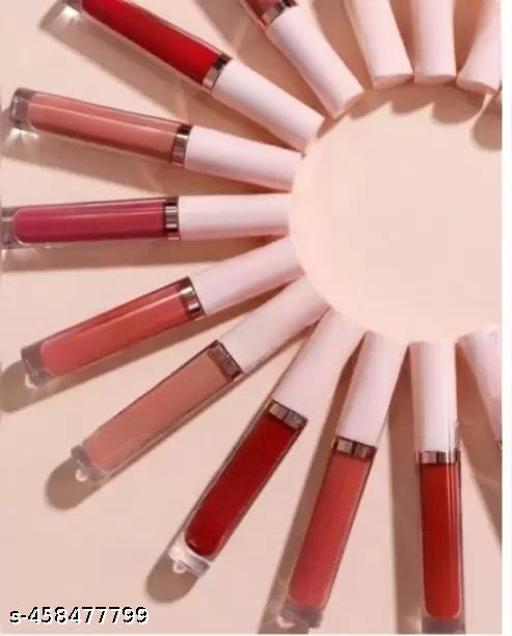 WATERPROOF LONG LASTING  liquid lipstick pack of 8 - Crispix 