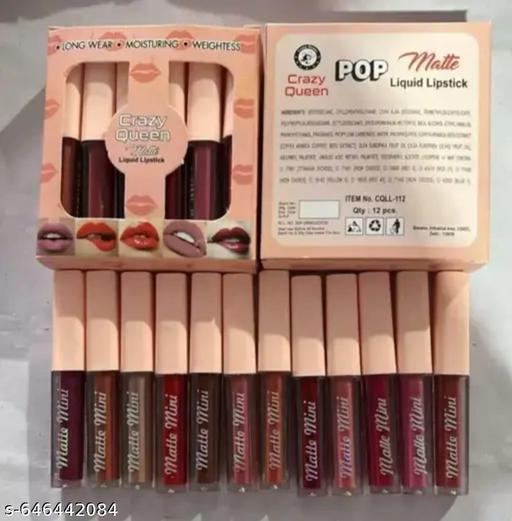 LIPSTICK SET OF 12 - Crispix 