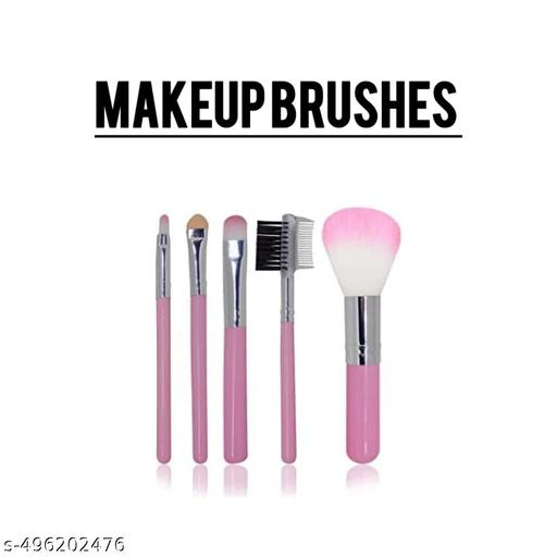 Makeup Kit Set of Eyeshadow, Kajal, Eyeliner, 5 Makeup Brushes, Straightner & 3in1 Mascara (Pack of 12) - Crispix 
