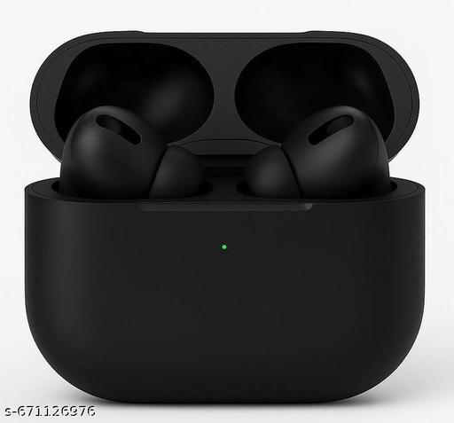 Wireless Earbuds Bluetooth 5.3 TWS Earphones | TWS Earphones Full Touch Control Headphone Built-in Microphone Immersive Sound Quality (BLACK)