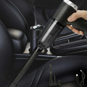 3-in-1 Mini Car Vacuum – Wireless, Rechargeable & Portable Cleaner - Dibanjo 