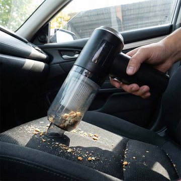 3-in-1 Mini Car Vacuum – Wireless, Rechargeable & Portable Cleaner - Dibanjo 