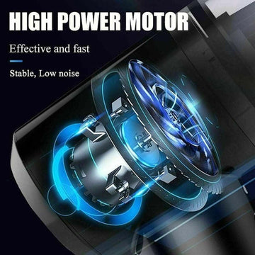 3-in-1 Mini Car Vacuum – Wireless, Rechargeable & Portable Cleaner - Dibanjo 
