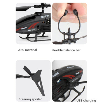 Remote Control Helicopter with USB Charging for Kids (Pack of 1) - Dibanjo 