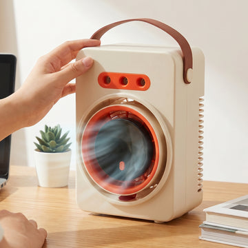 Portable Humidifying Air Cooling Fan With Display (1 Pc) - Dibanjo 