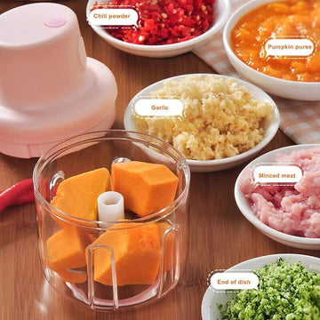 Electric Mini Garlic Chopper (250ml) - Dibanjo 