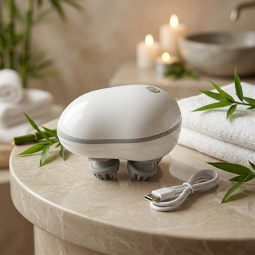 Smart Electric Scalp & Body Massager with 4 Heads - Dibanjo 