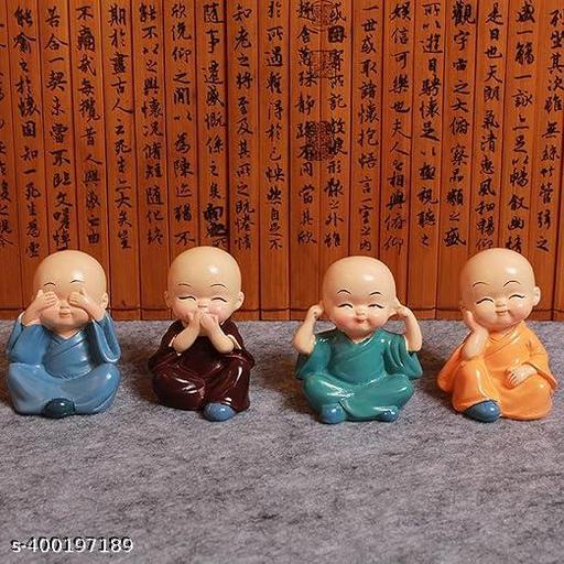 Monk 4 piece set home decoration  - dealduniya