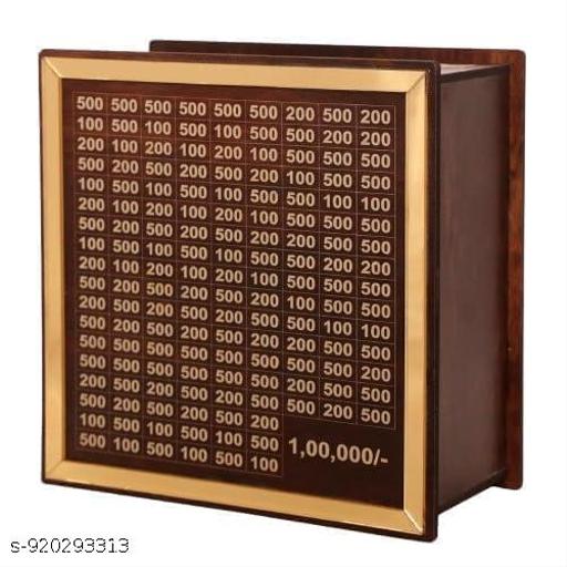  Money Box with Savings  | 1 Lakh Goal Piggy Bank for Kids & Adults | Cash Collection Bank with Savings Chart | 100000 Gullak  Money Saving Box - dealduniya