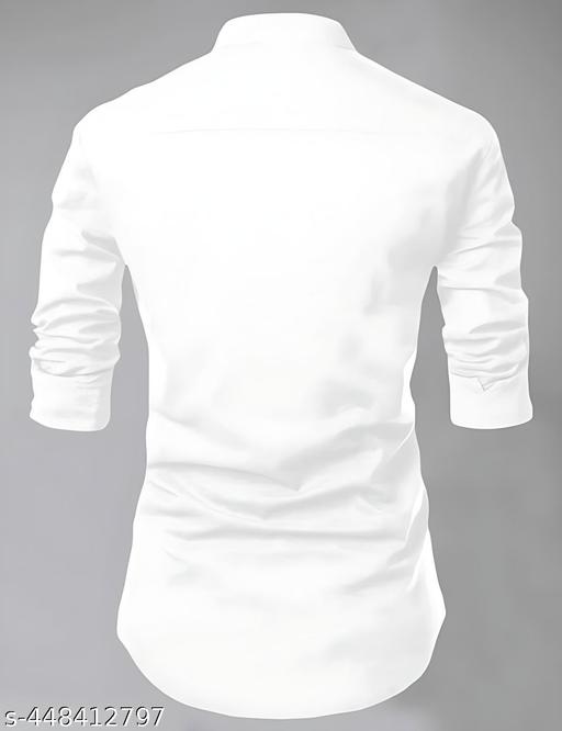 UNIC SHORT KURTA(WHITE) - Design Fasion Store