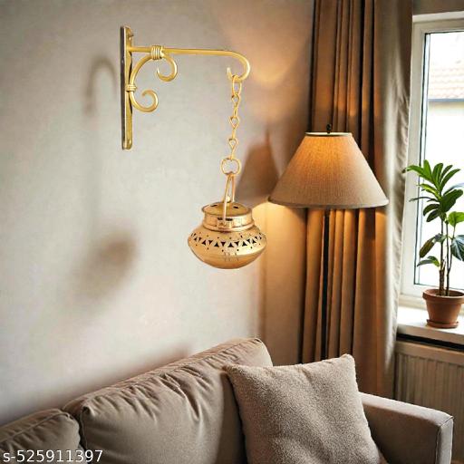 Iron Handicraft Dhoop Dani With Hanger+Chain - Design Fasion Store