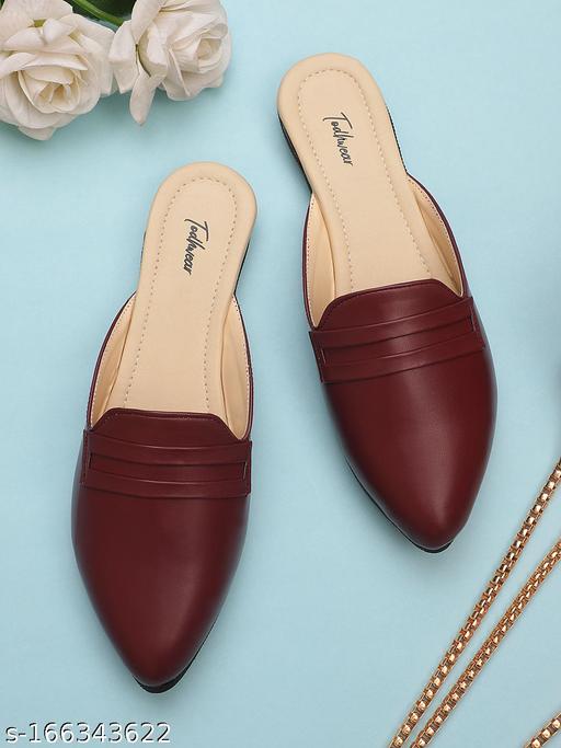 D strap Fancy Mules Bellies & Ballerinas, Flat sandals, New Model sandals for Girls, Open Back Sandals and Jutis  - Design Fasion Store