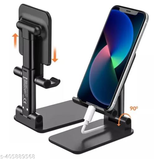 Premium Plastic Desktop Adjustable & Foldable Phone Stand: Enhance Your Mobile Experience with Versatility and Convenience - Design Fasion Store