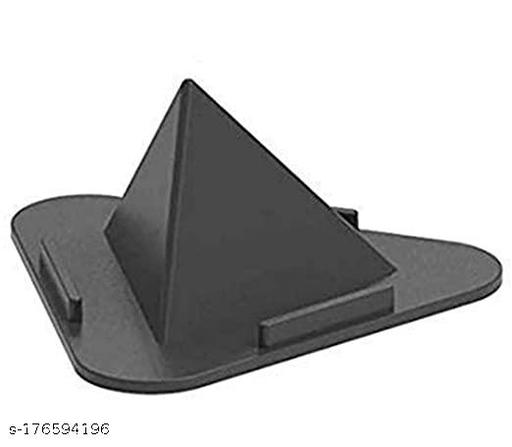 Desk table mobile holder | Triangle pyramid shape mobile holder | Anti-slip mobile holder stand | Safe mobile mount | Multi-angle table mobile holder | Multi-color mobile stand | Mobile holder pack of 5 - Design Fasion Store