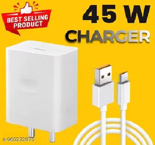 45W SuperVOOC Fast Charger Adapter with USB to C Cable - Design Fasion Store