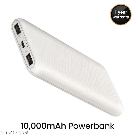 Multiverse 10000mAh Slim Pocket Size Travel Power Bank Lithium Polymer Portable Mobile Charger - Design Fasion Store