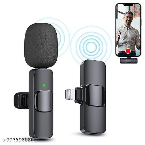 K8 Wireless Microphone with Type-C Receiver Reduction Lavalier Mic...dd - Design Fasion Store