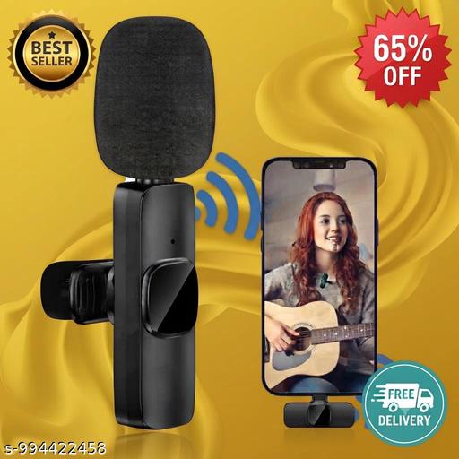 K8 Collar Mic Wireless Microphone for  & Android Phone - Design Fasion Store