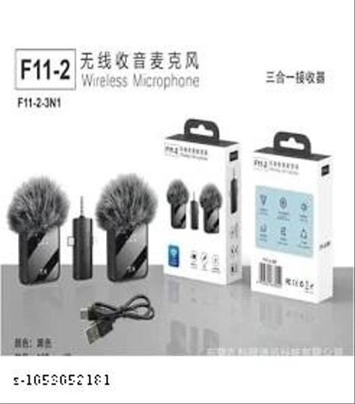 F-11 Mic Pair of 2 Microphone - Design Fasion Store