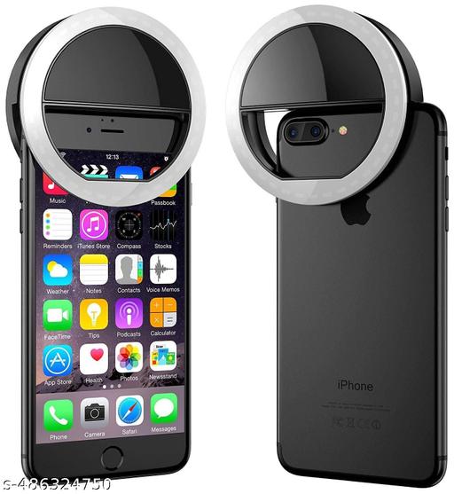 Saneha Recharable 36 LED Clip on selfie ring light professional for mobilephone photography - Design Fasion Store