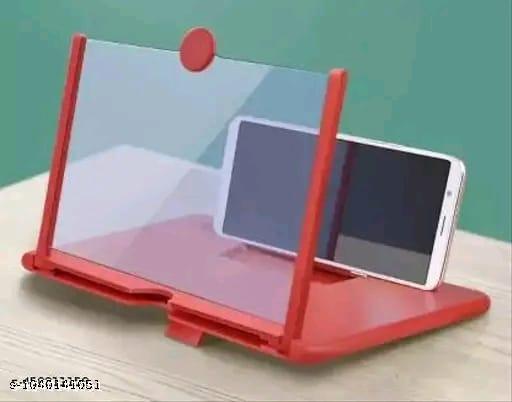 Foldable 12 Inch 3D HD Mobile Phone Screen Magnifier with Stand | Universal Smartphone Screen Enlarger - Design Fasion Store