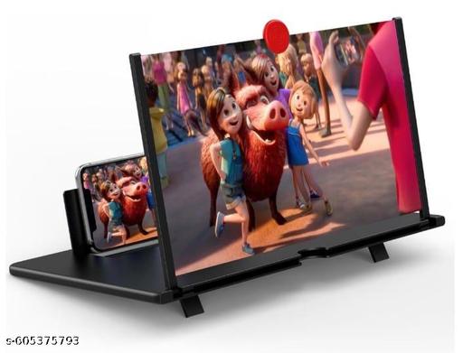 Mobile Phone Holder With Video Screen Amplifier, Mobile Phone 3D Screen Magnifier, Mobile video screen larger, mobile big screen, mobile screen, home theatre - Design Fasion Store