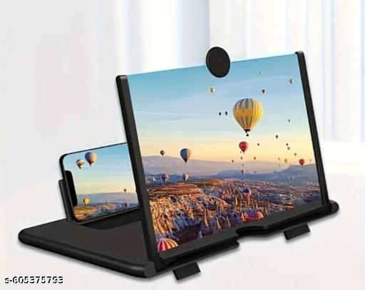 Mobile Phone Holder With Video Screen Amplifier, Mobile Phone 3D Screen Magnifier, Mobile video screen larger, mobile big screen, mobile screen, home theatre - Design Fasion Store