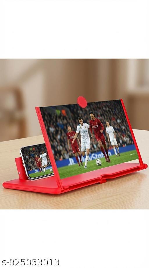 mobile phone holder with video screen amplifier, mobile phone 3d screen magnifier, mobile video screen larger, mobile big screen, mobile screen, home theatre, home projector, cinematic movie viewer, vr boxes, 3d video enhancers, support all phones - Design Fasion Store