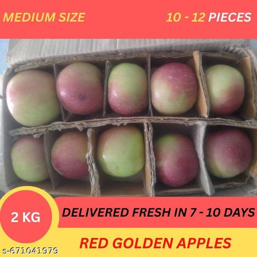 Red Gold Apple - Medium - 2 kg | Delivered Fresh in 7 - 10 Days - Design Fasion Store