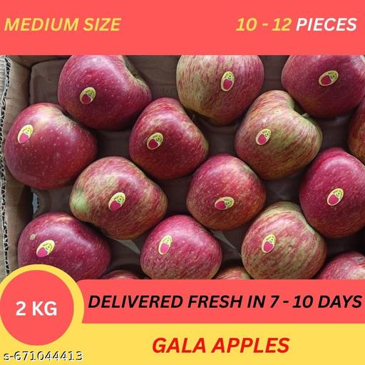 Gala Apple - Medium - 2 kg | Delivered Fresh in 7 - 10 Days - Design Fasion Store