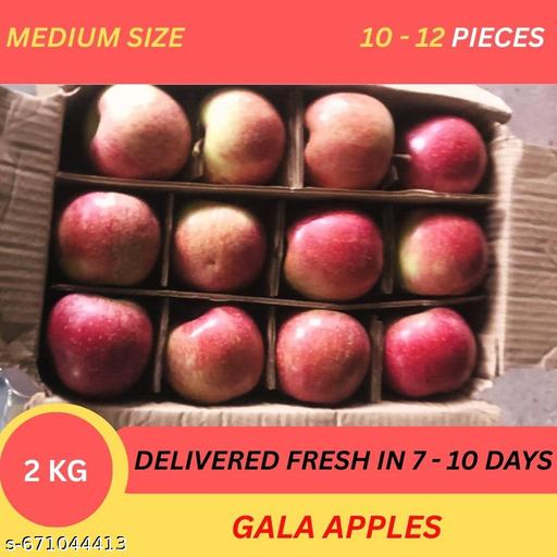 Gala Apple - Medium - 2 kg | Delivered Fresh in 7 - 10 Days - Design Fasion Store