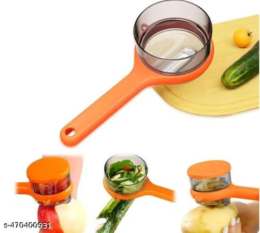 LYUD 1pcs Multi Functional Storage Peeler,Vegetable Peeler,Fruit Peeler, Peeler With Container,Suitable For Home And Kitchen Use(Multicolor) - Dropgadgets 